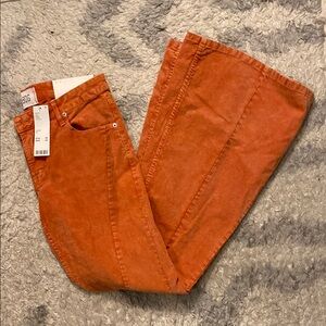 BDG - Orange Corduroy Pants